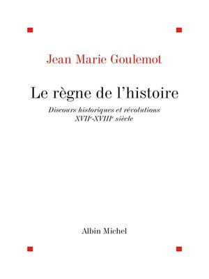 cover image of Le Règne de l'Histoire